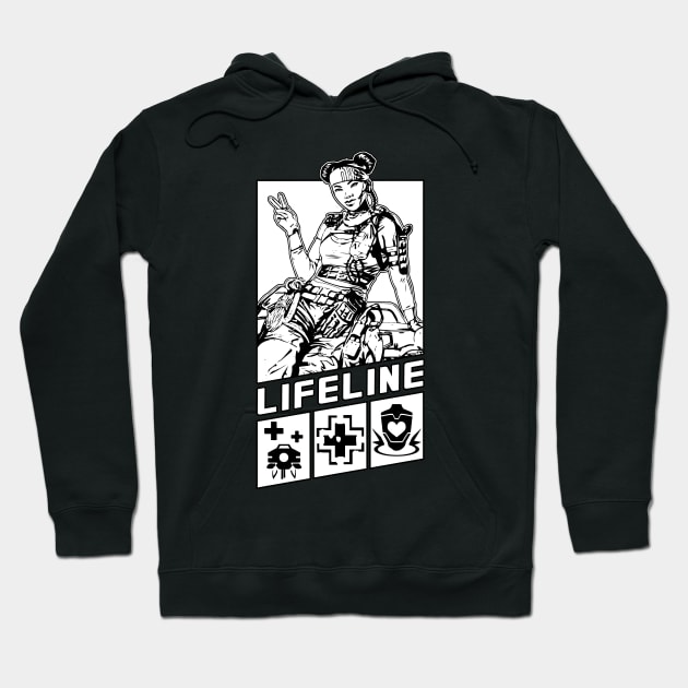 Lifeline Hoodie by Peolink